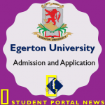 Egerton University Admission and Application Form 2018/2019