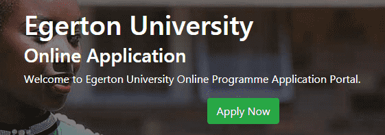 Egerton University Application Form Online