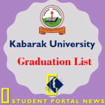 Kabarak University Graduation List