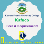 Kafuco Courses and Fees and Entry Requirements