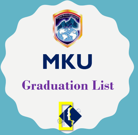 Download MKU Graduation List August and December 2022/2023