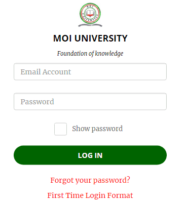 MOI University Exam Inquiry Portal Link