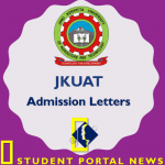 JKUAT Admission Letter 2019