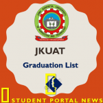 JKUAT Graduation List 2018