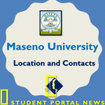 Maseno University Location and Contacts with full address