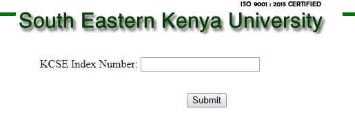 Download SEKU Admission Letters 2024/2025