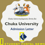 Chuka University Admission Letter 2019-2020 KUCCPS Download