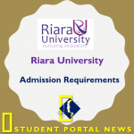 Riara University Admission Requirements 2019/2020