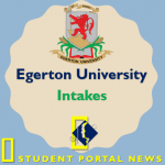 Egerton University Intakes 2018