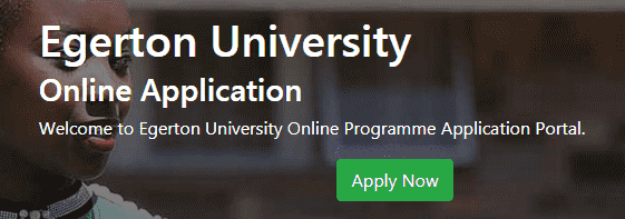 Egerton University Application Form Online