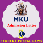 Download Mount Kenya University Admission List