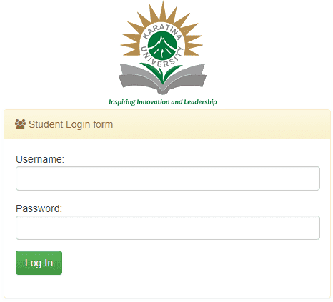 How to login into Karatina University Student Portal?