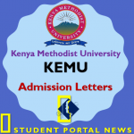 kemu.ac.ke Admission Letters