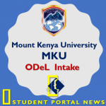 Mount Kenya University ODeL 2018 Intake