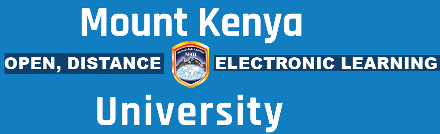 Mount Kenya University ODeL September 2025 Intake Programmes