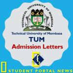 www.tum.ac.ke admission letters