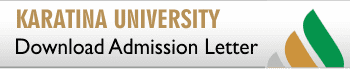 Karatina University Admission Letters 2024