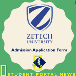 Zetech University Admission Application Form 2019/20 Online and Offline